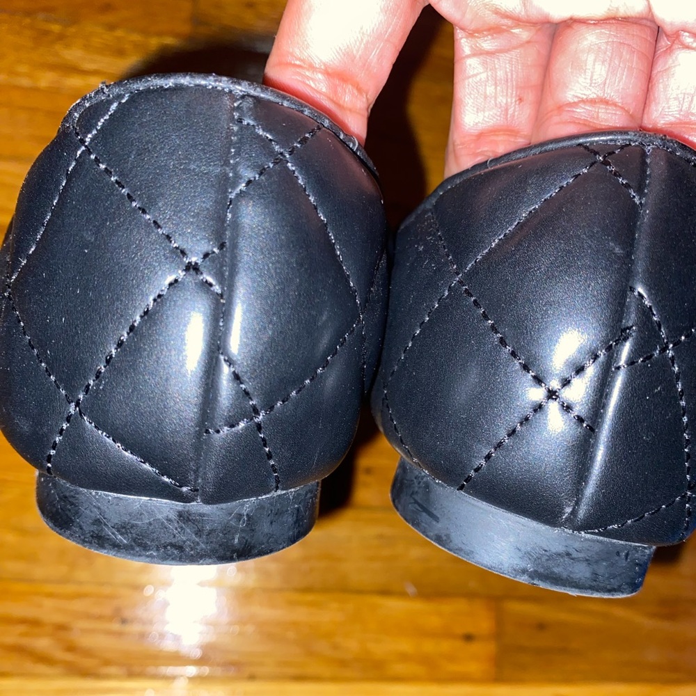 Zara black quilted loafers. Still in good condition! - Picture 8 of 12
